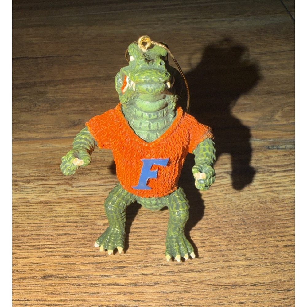 University of Florida Gators Mascot Figurine Christmas‎ Ornament - Picture 4 of 6